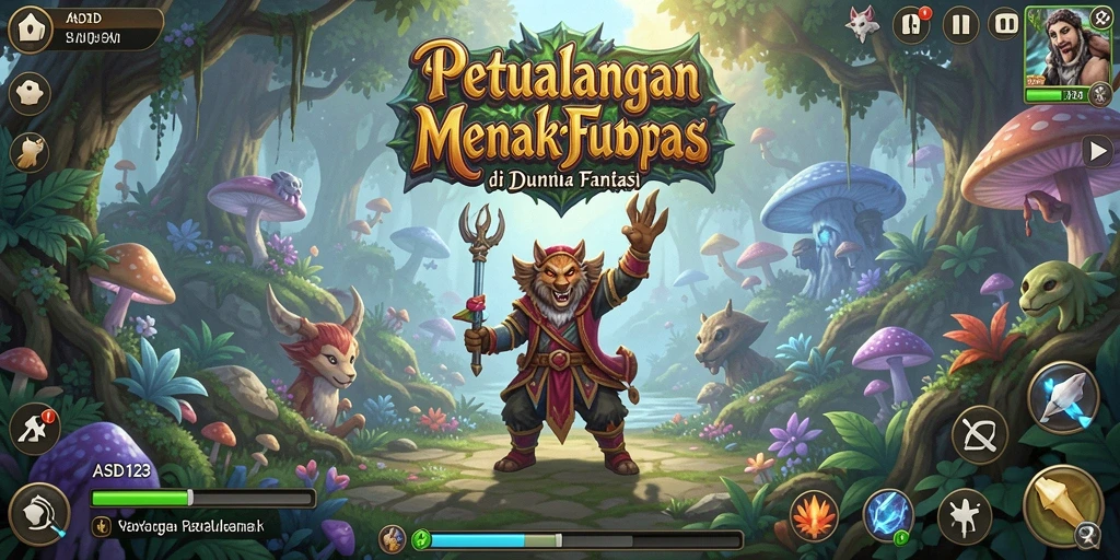 Tampilan gameplay ASD123 dengan grafis mengagumkan dan aksi yang mendebarkan.