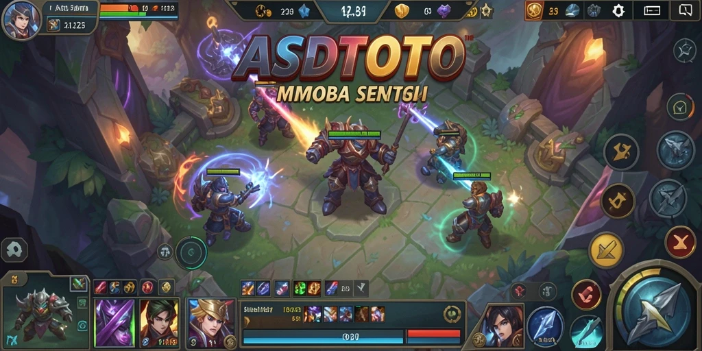 Gameplay seru dengan strategi tim dalam ASDTOTO.