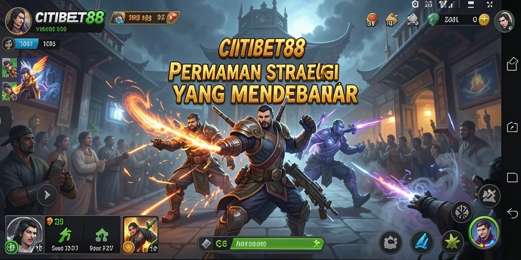 Tampilan gameplay menarik dari CITIBET88 yang menunjukkan aksi strategi.