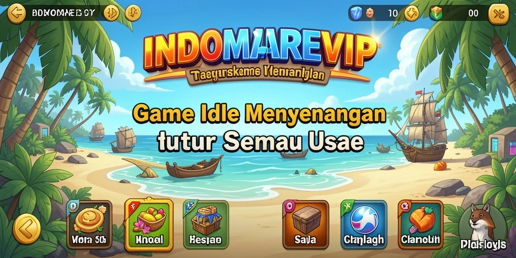 Tampilan gameplay menarik dan menyenangkan dari INDOMAREVIP.