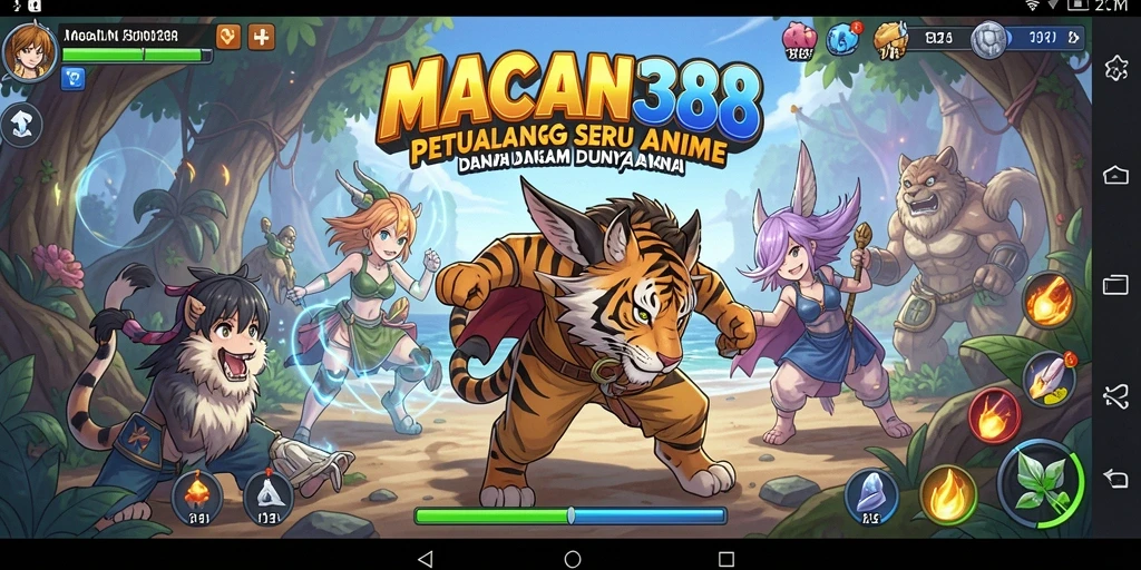 Gameplay MACAN388 yang penuh warna dan karakter unik.
