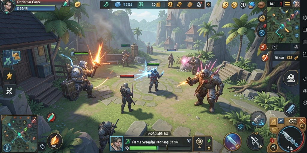 Tampilan gameplay MDG188 yang menegangkan dan strategis.