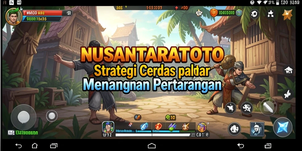 Tampilan gameplay menarik dari NUSANTARATOTO yang penuh strategi.