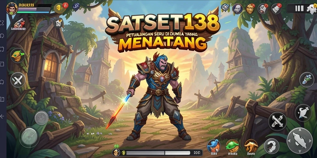Screenshot menunjukkan aksi seru dan grafis menarik dari SATSET138.