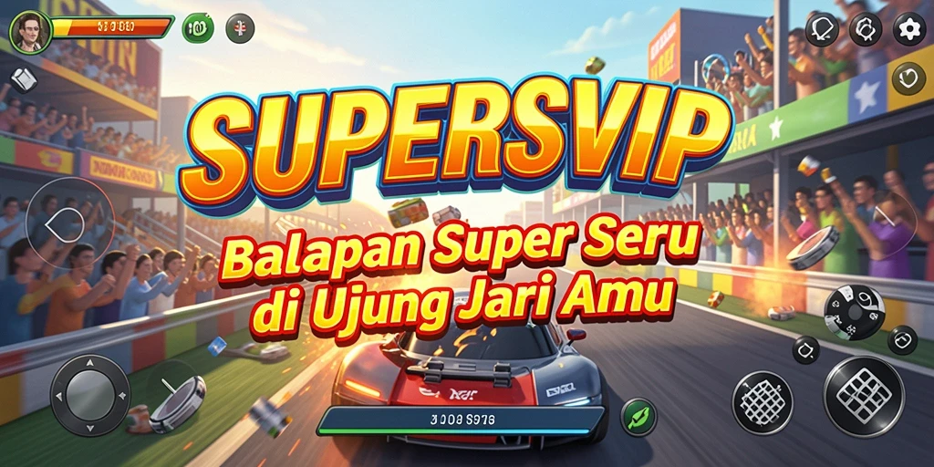 Tangkapan layar dari gameplay SUPERSeru di SUPERSVIP.