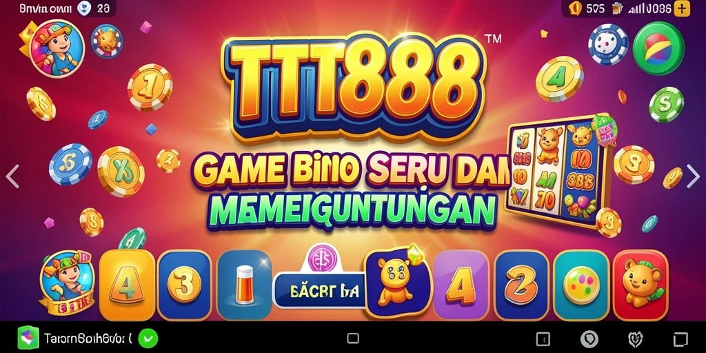 Tampilan gameplay menarik TTT888 dengan suasana Bingo yang menggembirakan.
